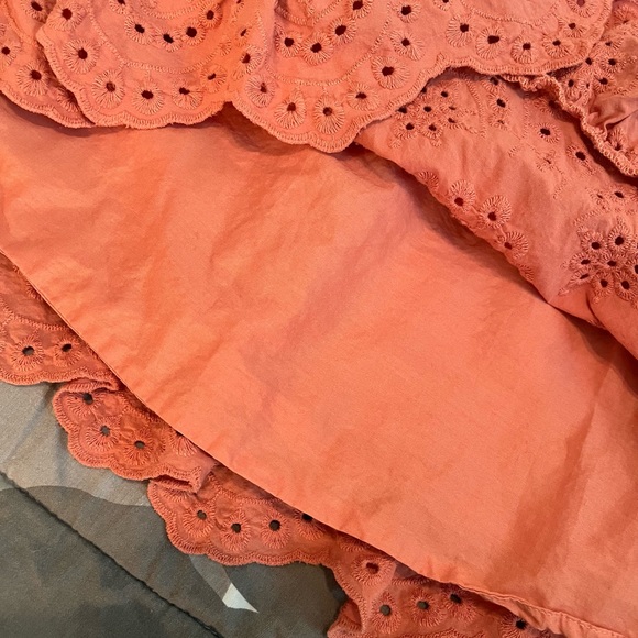 Janie and Jack Puff Sleeve Eyelet Dress EUC - Picture 5 of 10